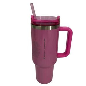 Stanley x Starbucks Winter Pink 40oz Tumbler Target Exclusive